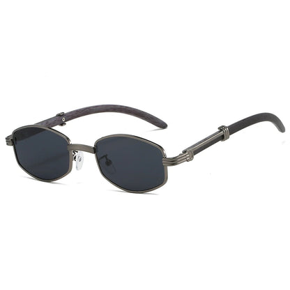 Unisex Vintage Hexagon Sunglasses 6