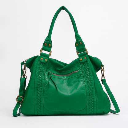Unisex Vintage Skoletaske Hobo Stil 3