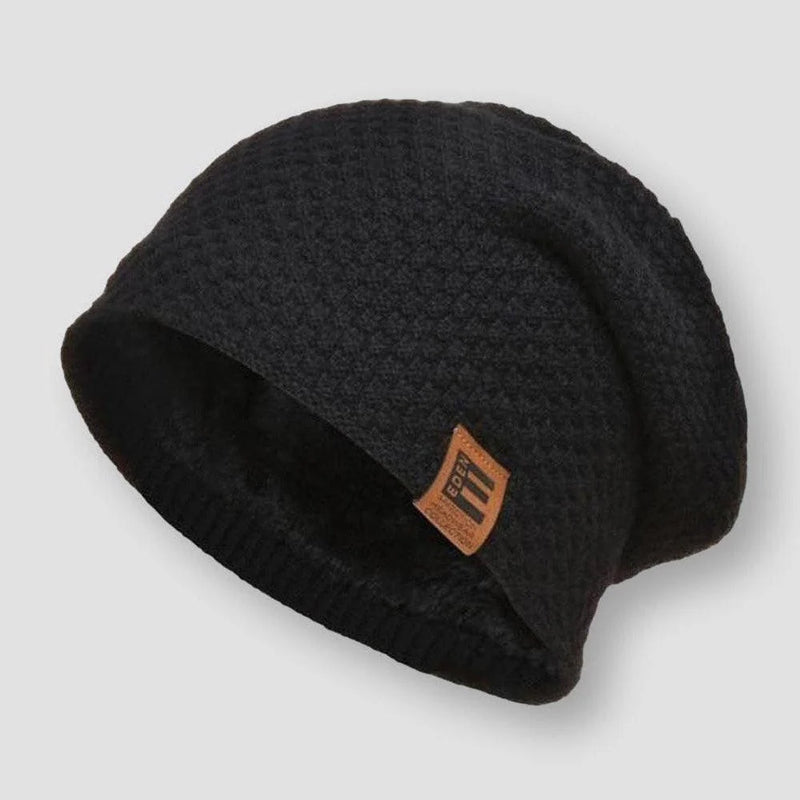 Unisex Vinter Beanie Vaffelstrik Moderne Design 4