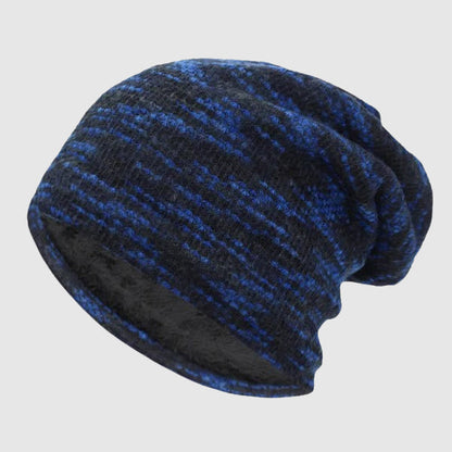 Unisex Vinterhue Med Stribet Design 2