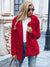 Varm Vinterjakke Dame Elegant Faux Fur 12