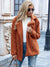Varm Vinterjakke Dame Elegant Faux Fur 16