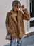 Varm Vinterjakke Dame Elegant Faux Fur 1