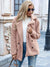 Varm Vinterjakke Dame Elegant Faux Fur 6