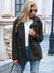 Varm Vinterjakke Dame Elegant Faux Fur 9