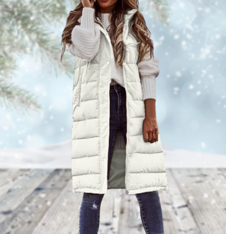 Veste Til Kvinder Lang Casual Åben Front Mantel 5