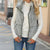 Veste til Kvinder Zip-Up Blødt Materiale Afslappet Fit 0