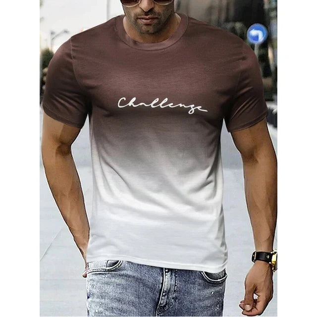 Variant image for Herre T-shirt Vintage Gradient 100% Bomuld-32