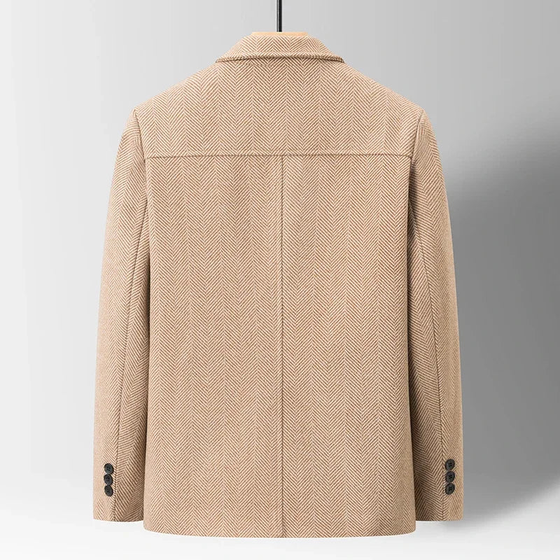 Vinterfrakker Herre Regular Fit Chore Coat Med Knaplukning 3