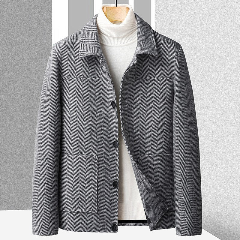 Vinterfrakker Herre Regular Fit Chore Coat Med Knaplukning 4