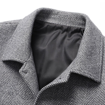 Vinterfrakker Herre Regular Fit Chore Coat Med Knaplukning 6