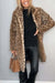 Vinterjakke Dame Leopardprint Moderne Design 1