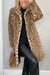 Vinterjakke Dame Leopardprint Moderne Design 2