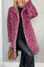 Vinterjakke Dame Leopardprint Moderne Design 3