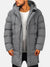 Vinterjakke Herre Minimalistisk Parka Design 3