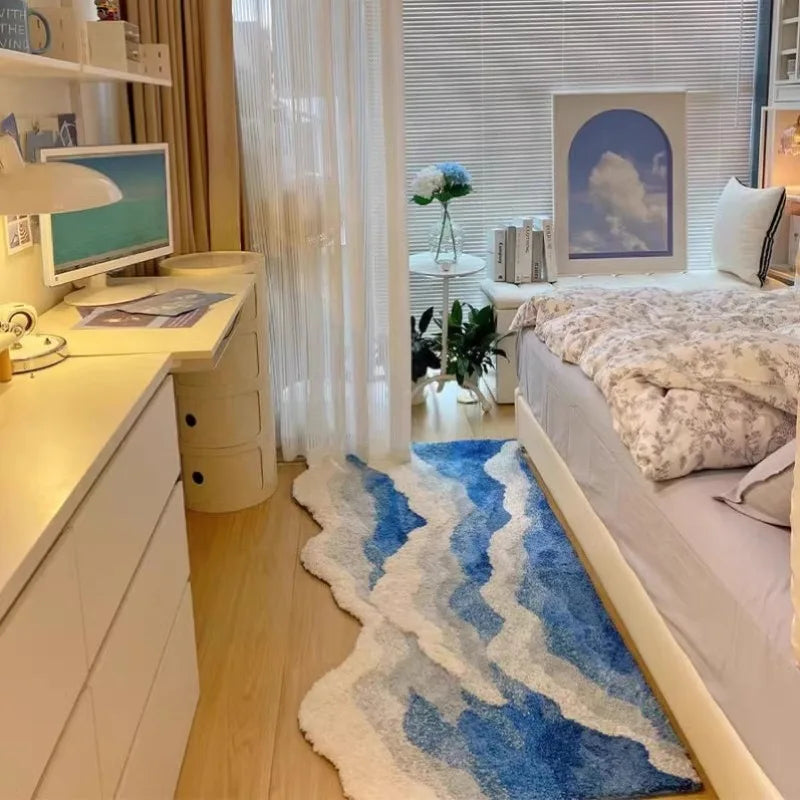 Wave Tuftet Tæppe Designet til Komfort 6