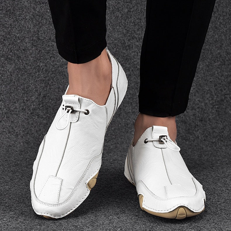 Variant image for Mænds Casual Slippers Læder Slip-On Komfortabel Stil-27