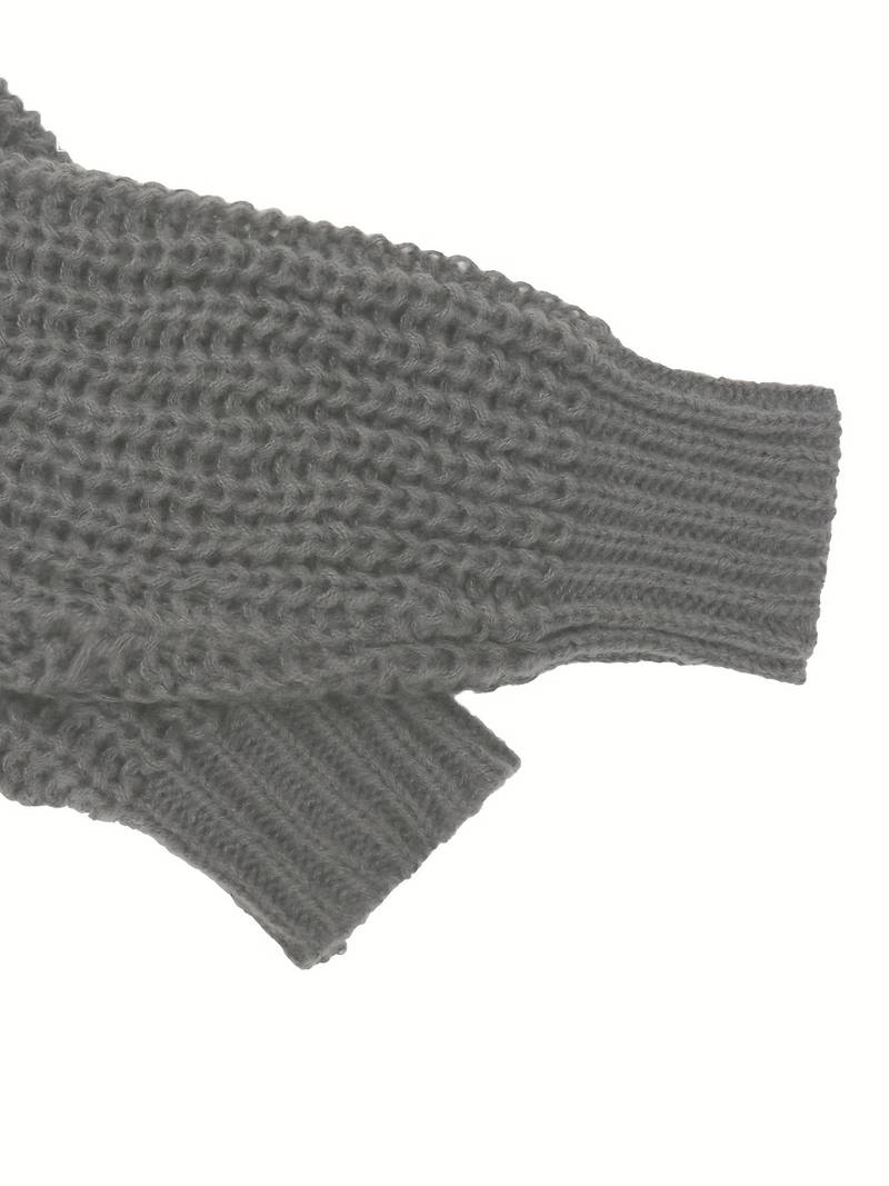 Herre Cardigan Strikket Klassisk Design til Mænd-5