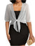 Skjortebluse Dame Åben Front Let Vævning-1