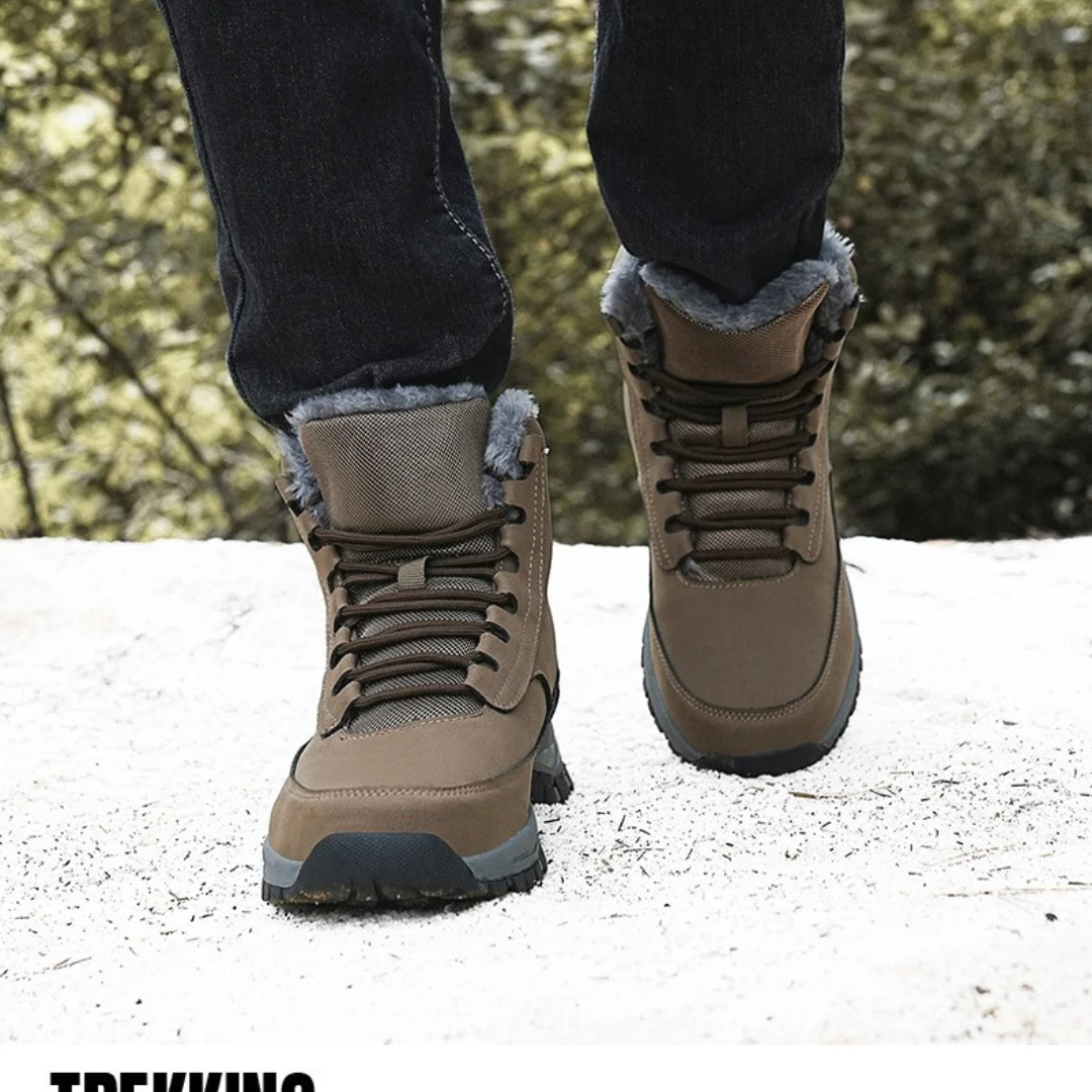 Vinterstøvler med pels til mænd