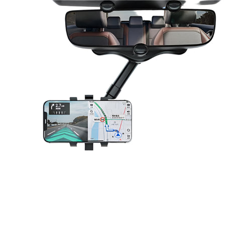Telefonholder til Bil Sort Drejbar Universal Plast-1