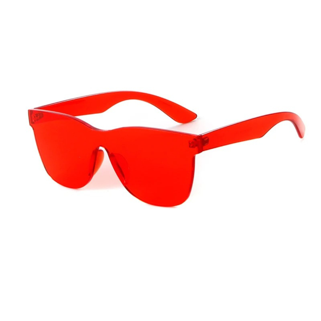 Candy Colors Firkantede Solbriller Uden Kant