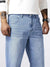 Mænds Jeans Afslappet Design Lige Ben Denim-5