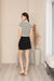 Cropped strik-sweater til kvinder