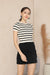 Cropped strik-sweater til kvinder