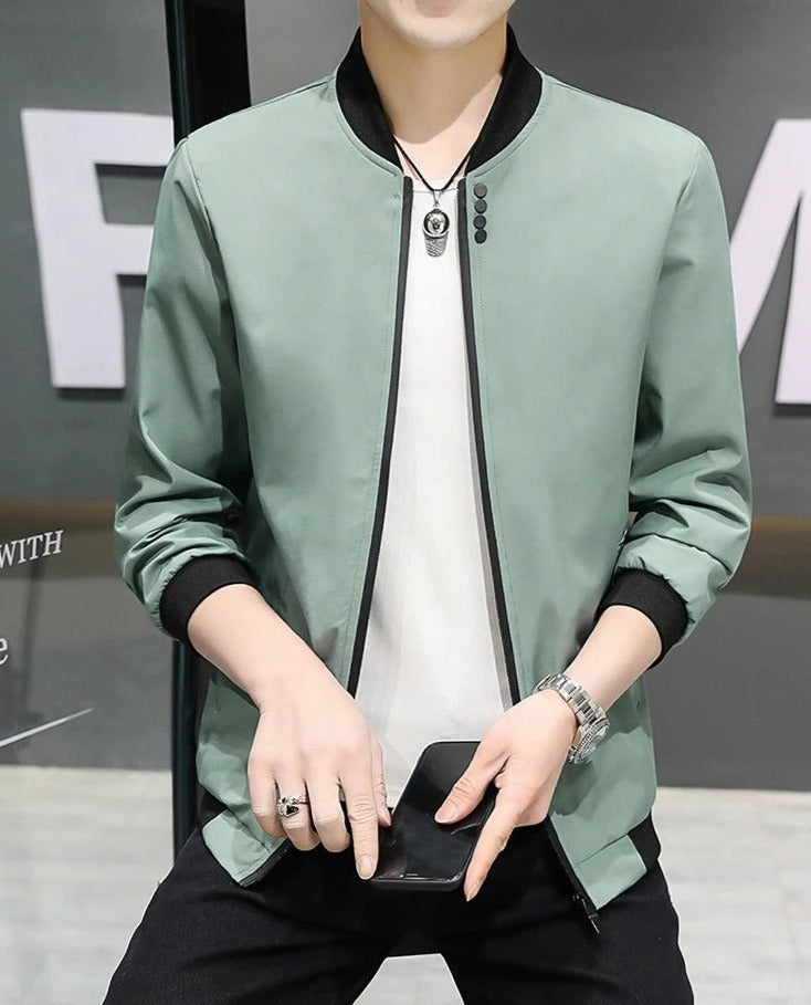 Baseball Windbreaker-jakke til mænd