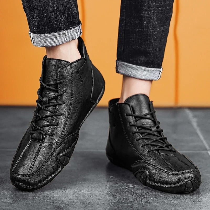 Afslappede høje sneakers til mænd