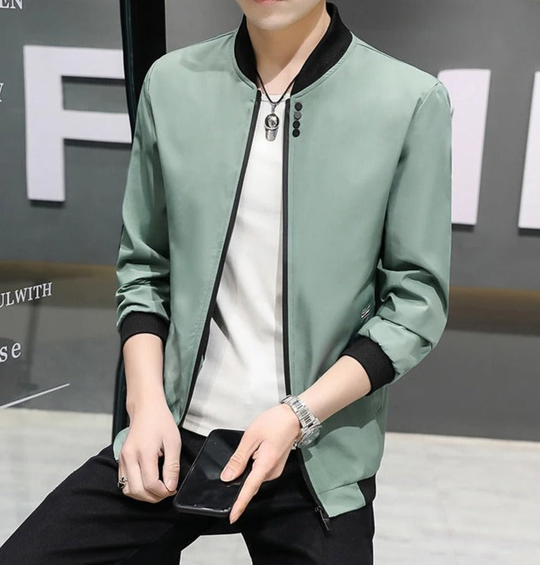 Baseball Windbreaker-jakke til mænd