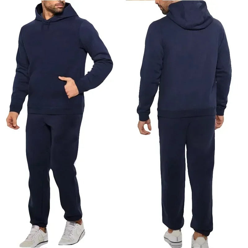 Fitness-sweatshirt-sæt til mænd