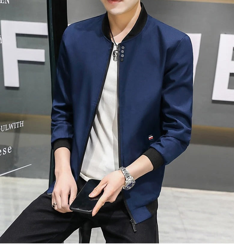 Baseball Windbreaker-jakke til mænd