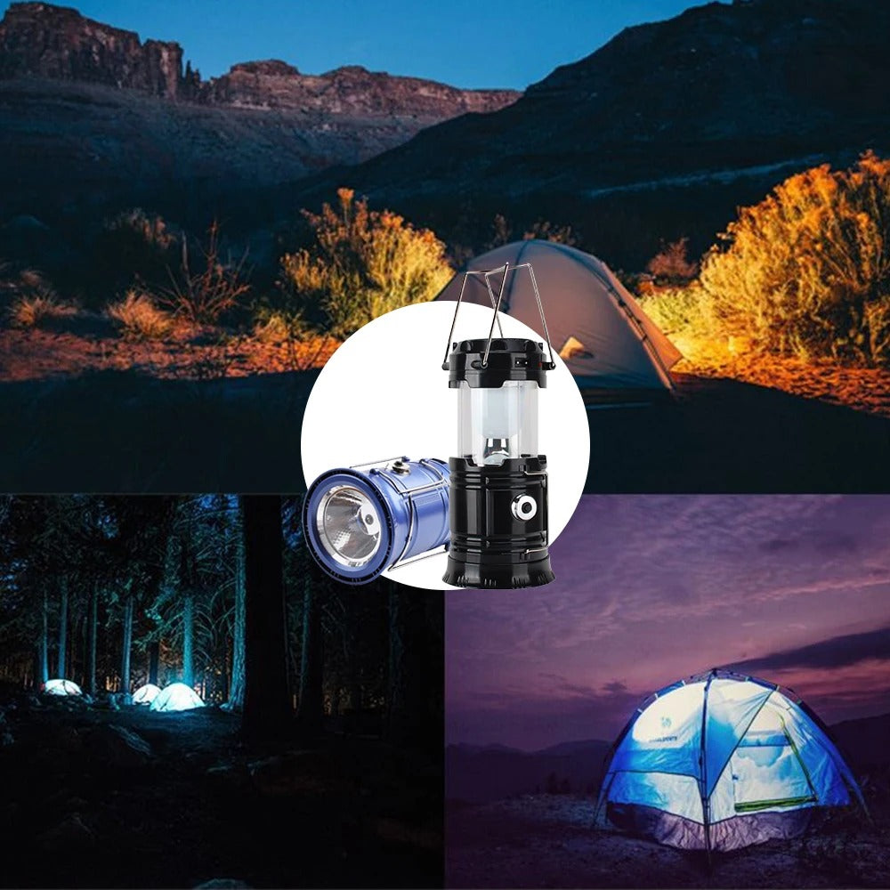 Genopladeligt campinglys