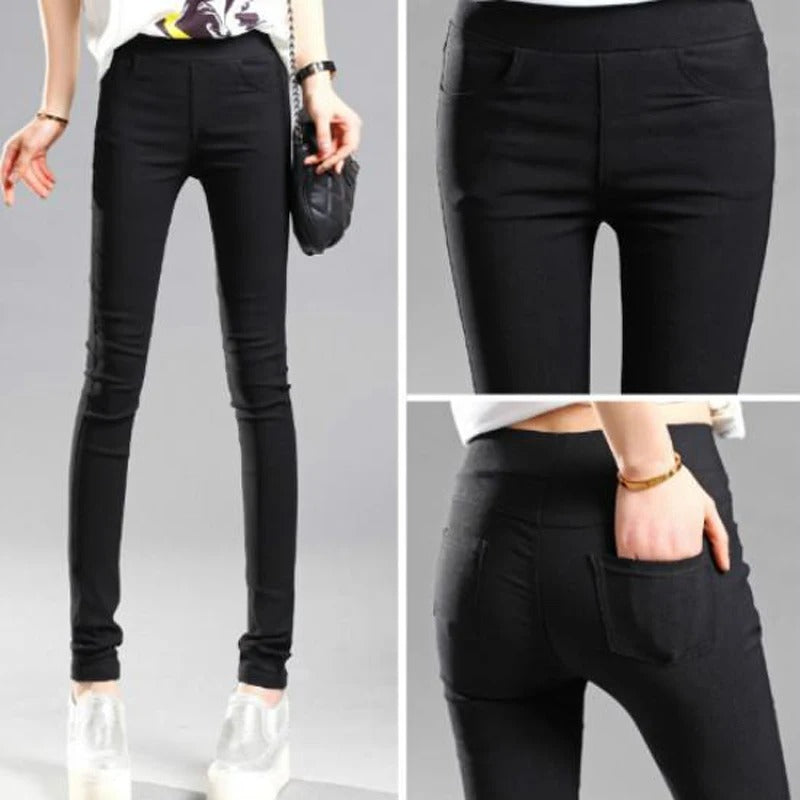 Casual stretch skinny bukser til kvinder
