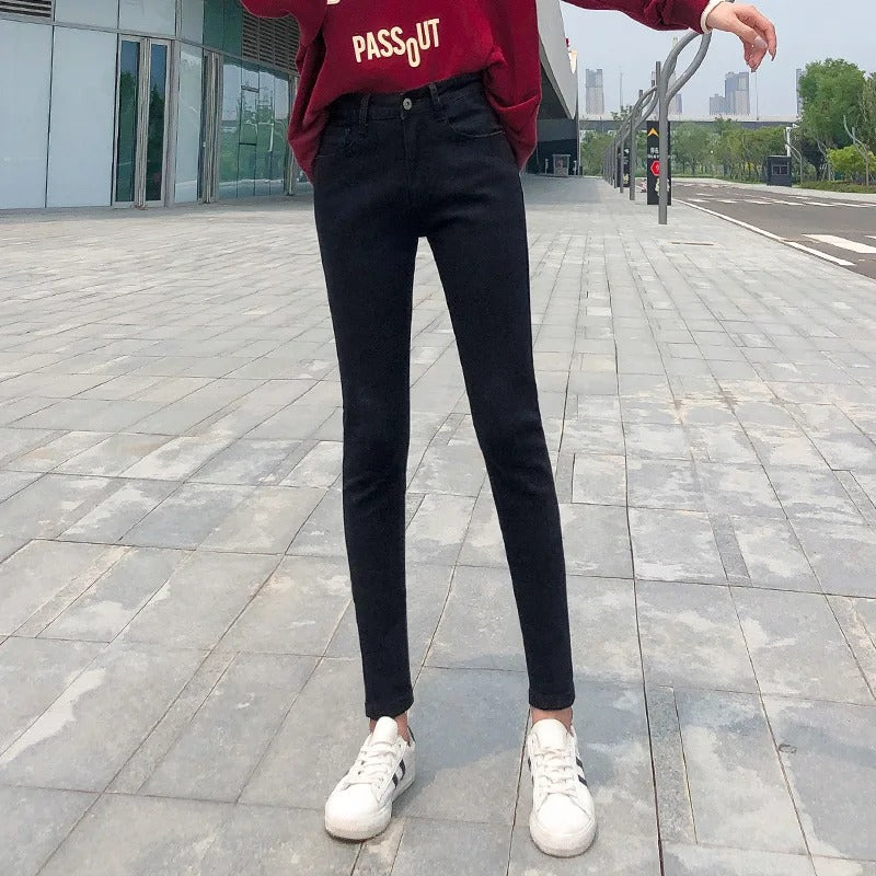 Klassiske stretch-jeans til kvinder