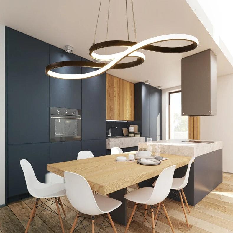 Moderne LED-pendellampe
