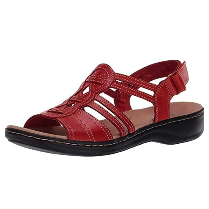 Dame Sandaler Ergonomisk Komfortabel Design Åndbart Stof-2
