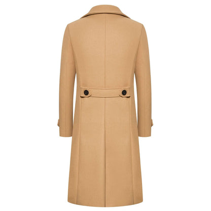 Slim Fit Windbreaker Trench Coat til mænd
