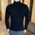 Herre sweater med høj hals