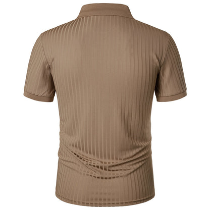 Slim Knit poloshirt til mænd