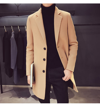 Slim Fit Business-frakke til mænd