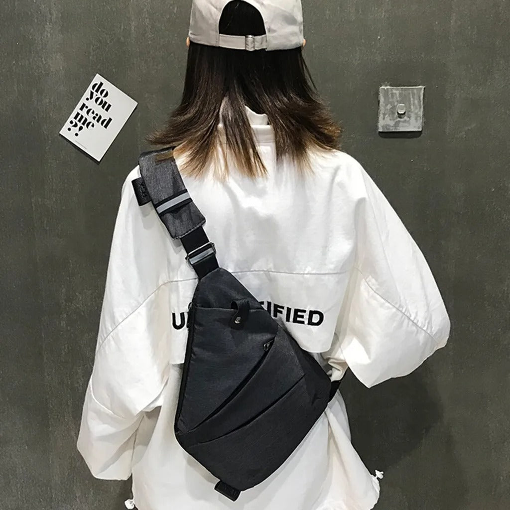 Tyverisikret crossbody-taske