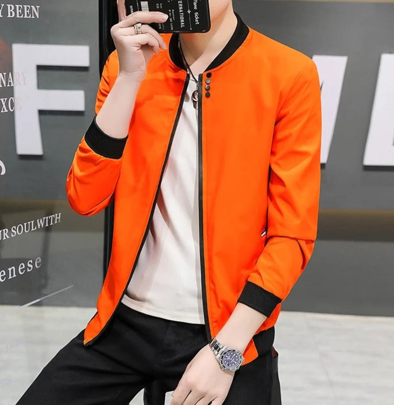 Baseball Windbreaker-jakke til mænd