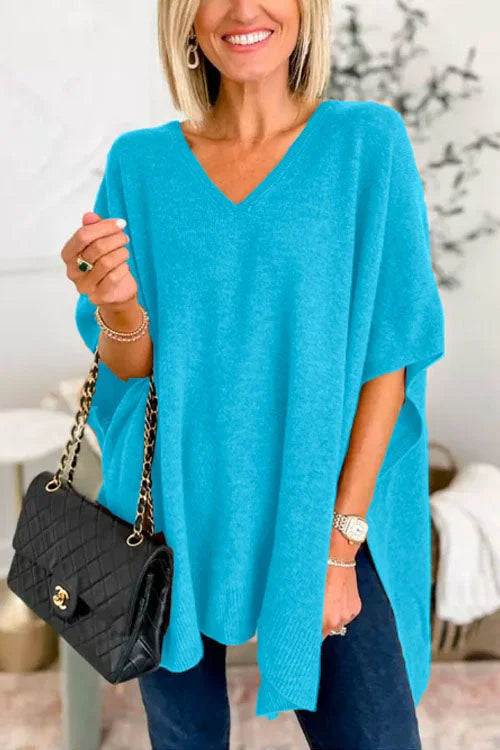 Variant image for Herre Pullover Grå Løs Stil 100% Kaschmir-17