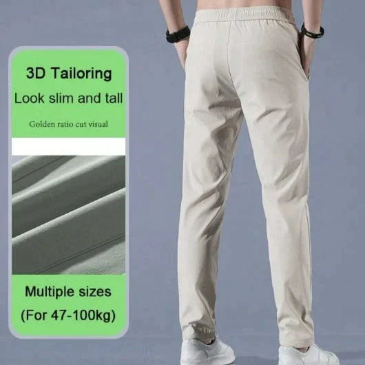 Herre Jeans Mørkeblå Slim Fit Dehnbare Stretch Materiale-4