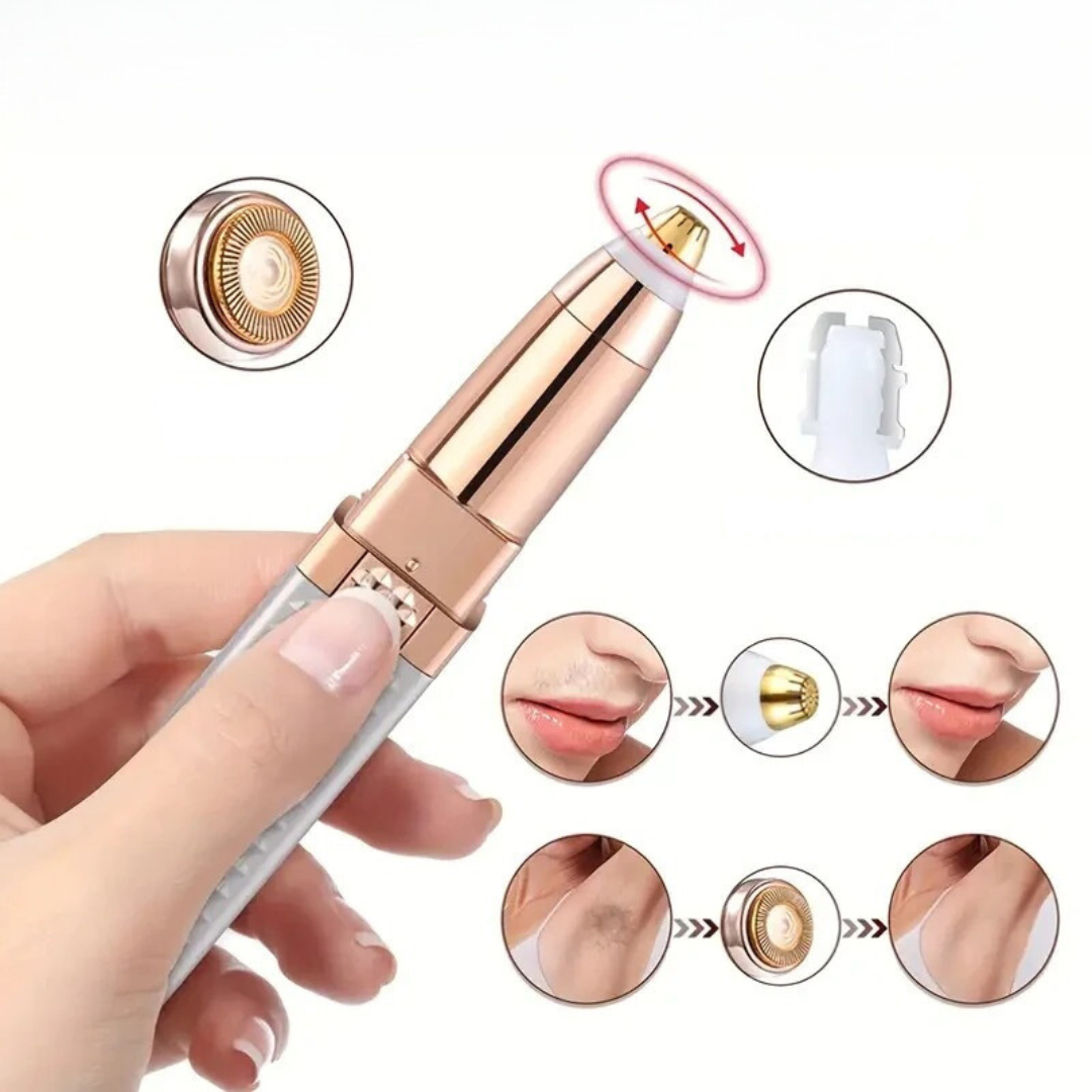 2-i-1 øjenbrynsskraber og hårshaver