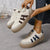 Kvinders Sneakers Letvægtsdesign Komfortabel Moderne Tekstil-4