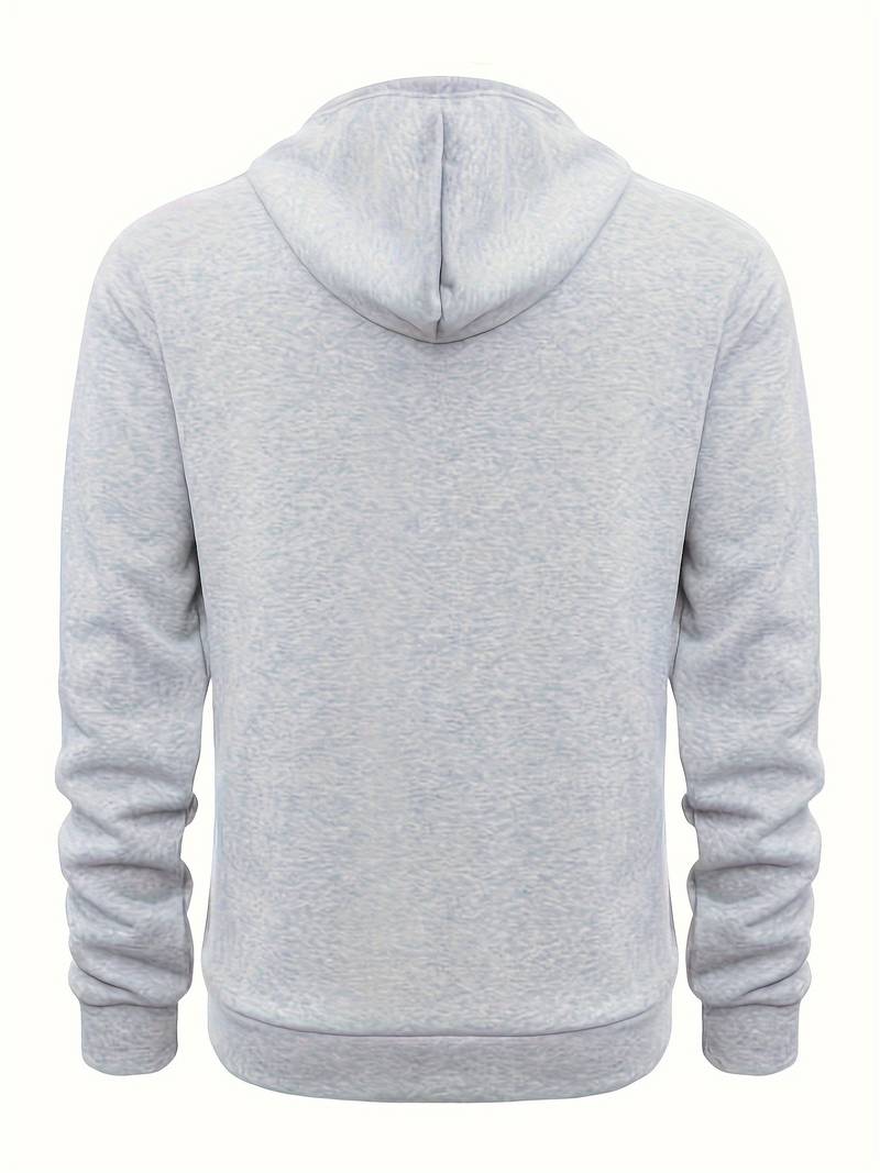 Hoodies Mænd Casual Blød Bomuldsblanding-2